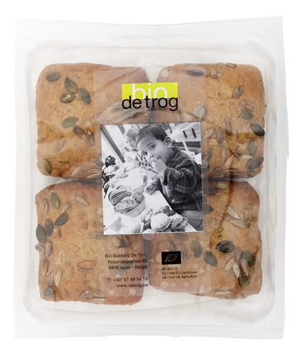 DE TROG pavé épeautre-potiron Bio
