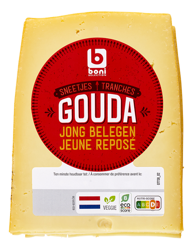 BONI gouda jeune reposé tranches