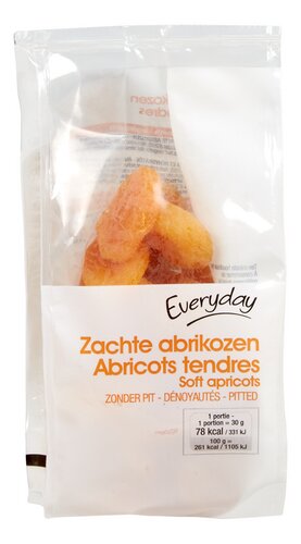 EVERYDAY zachte abrikozen z.pit