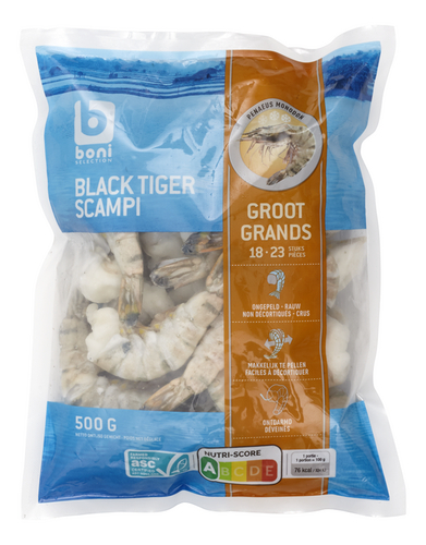 BONI Tiger scampi grand non épl.ASC
