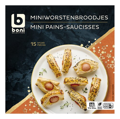 BONI Mini worstenbroodjes 15st