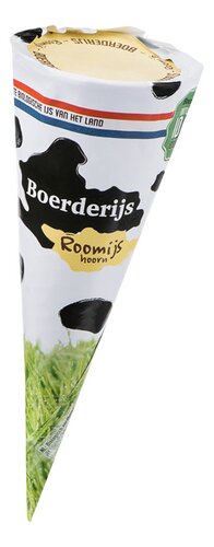 BOERDERIJS Cornet Crème Bio