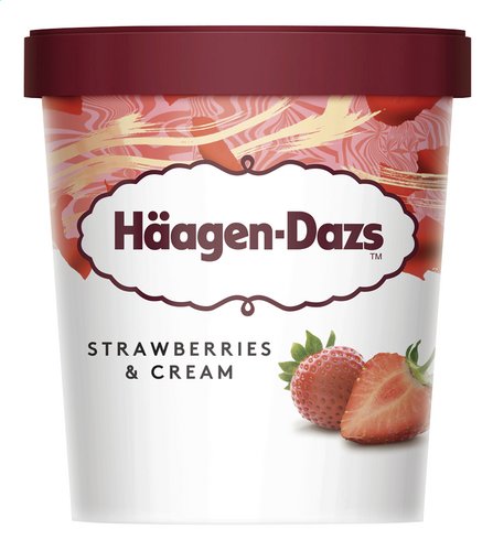 HÄAGEN-DAZS roomijs aardbei