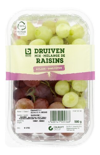BONI raisins sans pépins mix