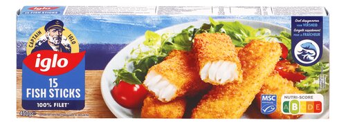 IGLO 15 Fish Sticks MSC