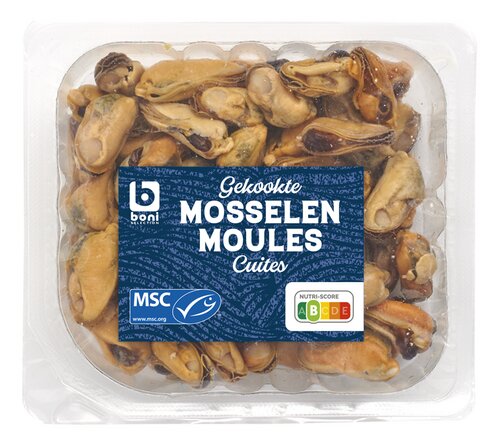 BONI moules cuites MSC