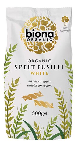 BIONA fusilli d'épeautre blanc Bio