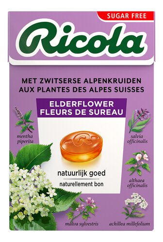 RICOLA bonbon fleur sureau ss