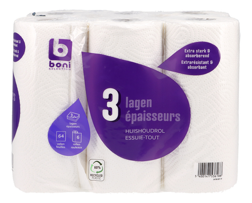 BONI essuie-tout classic 3é 64f