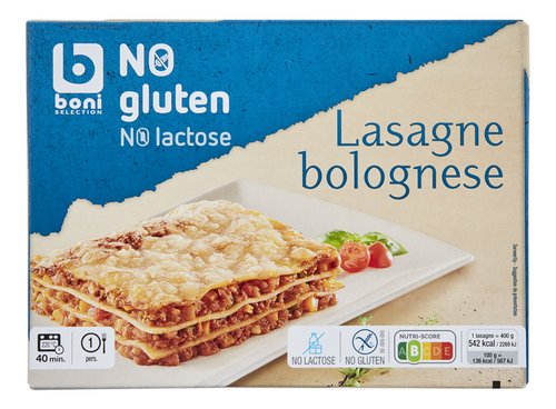 BONI lasagne bolognese glutenvrij