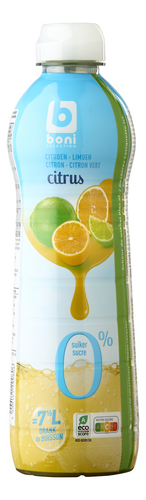 BONI sirop citron-cit.vert 0% sucre
