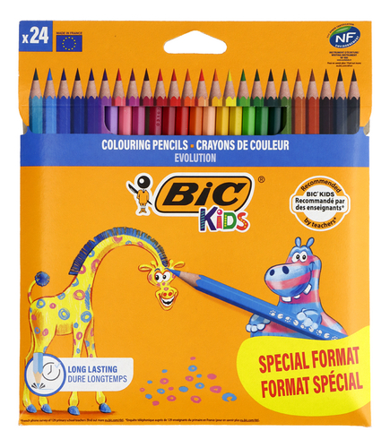BIC crayons de couleur Evolution