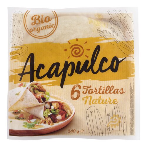 ACAPULCO bio 6 tortillas