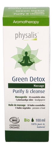 PHYSALIS massageolie Green Detox