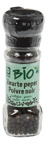 BONI BIO poivre noir grains moulin