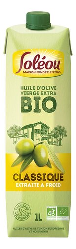 SOLEOU huile olive vierge extra Bio