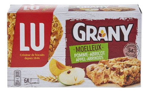 LU GRANY koeken appel-abrikoos
