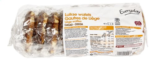 EVERYDAY gaufres Liège cocoa