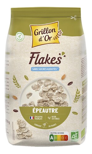 GRILLON D'OR Bio Spelt Flakes