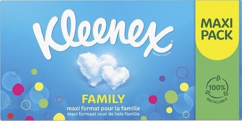 KLEENEX mouchoirs family boîte