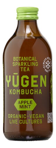YUGEN Kombucha pomme/menthe Bio