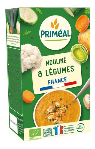 PRIMEAL 8 légumes | mouliné Bio