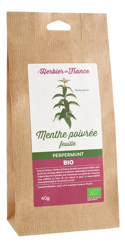 HERBIER DE FRANCE menthe poivrée Bio