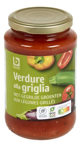 BONI sauce légumes grillés