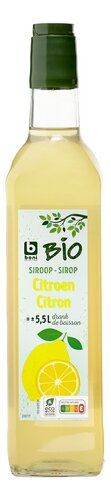 BONI BIO Sirop citron