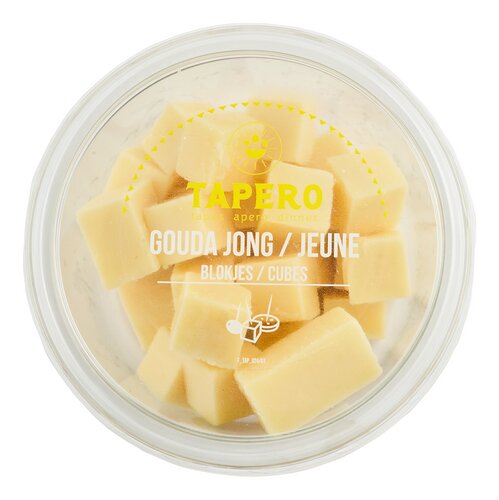 Tapero gouda Jong kubus 150g