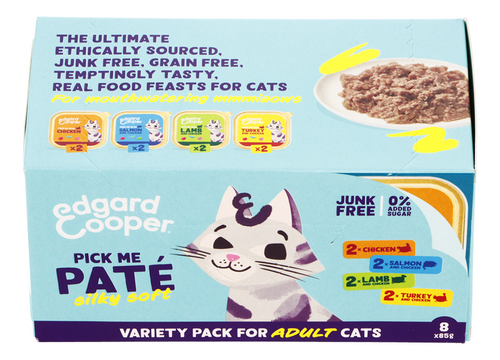 EDGARD&COOPER Adulte Multipack alu