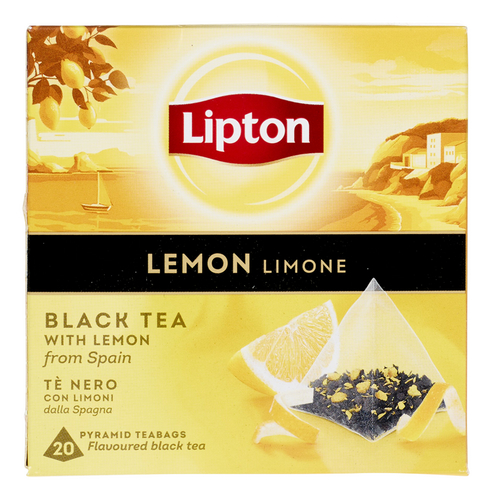 LIPTON Black Tea Lemon
