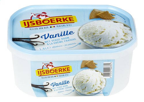 IJSBOERKE crème glacée vanille