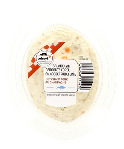 COLRUYT gerookte forelsalade