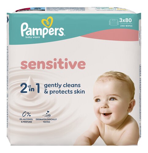 Pampers Wipes Sensitive