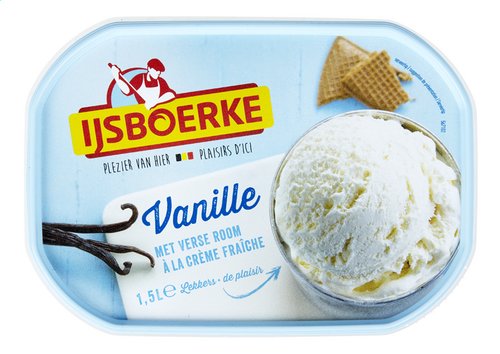 IJSBOERKE crème glacée vanille
