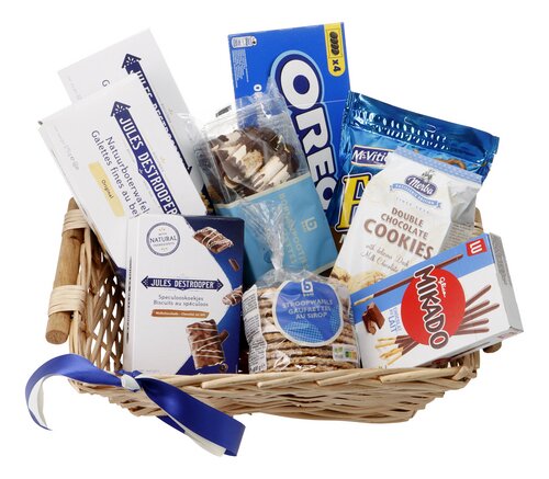  corbeille cadeau biscuits