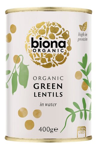 BIONA Green Lentils | Organic