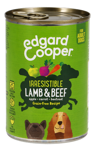 EDGARD&COOPER Adulte Agneau&Boeuf