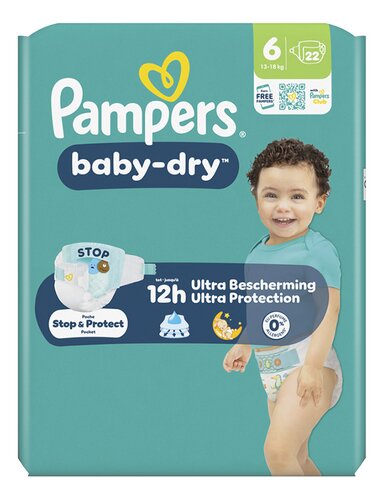 PAMPERS lang.jeta.B.Dry t6 13-18kg