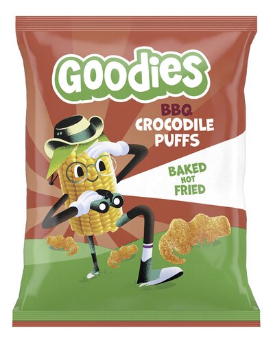 Goodies Knabbels BBQ Crocodile Puffs