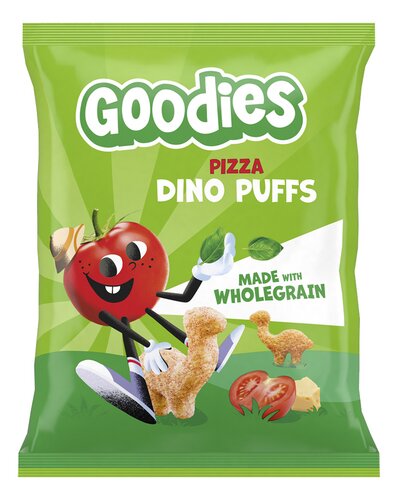 Goodies Knabbel Pizza Dino Puff