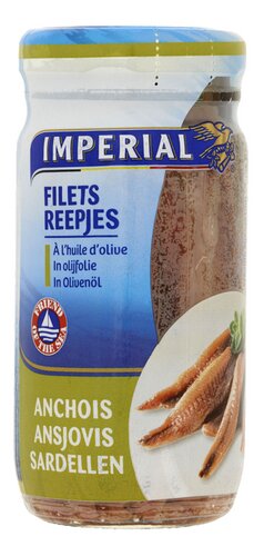 IMPERIAL ansjovis fil.olijfolie bok