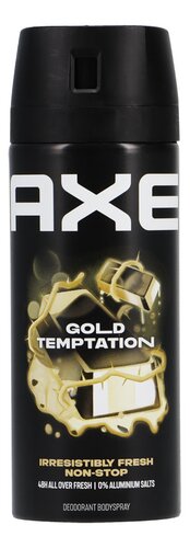 AXE deo gold tempt.