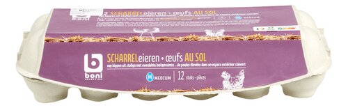 BONI oeufs Belges élevées au sol M