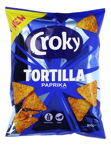 CROKY Tortilla chips Paprika