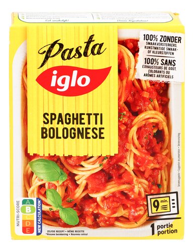 IGLO spaghetti bolognese