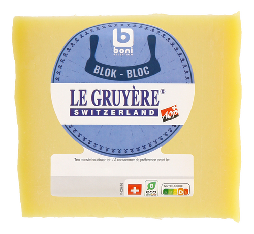 BONI Gruyère Zwitserland blok