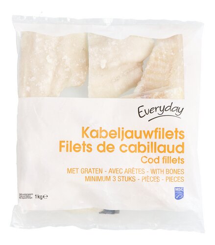 EVERYDAY Kabeljauwfilet z.vel MSC
