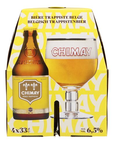 CHIMAY Trappist geel 6,5%